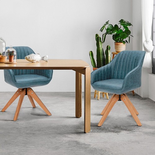 Swivel accent chairs set - chairs, 2