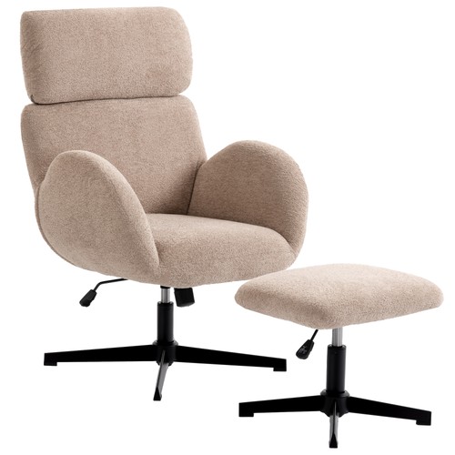 Homcom swivel armchair - homcom, and