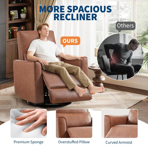 360 swivel rocking recliner - swivel,