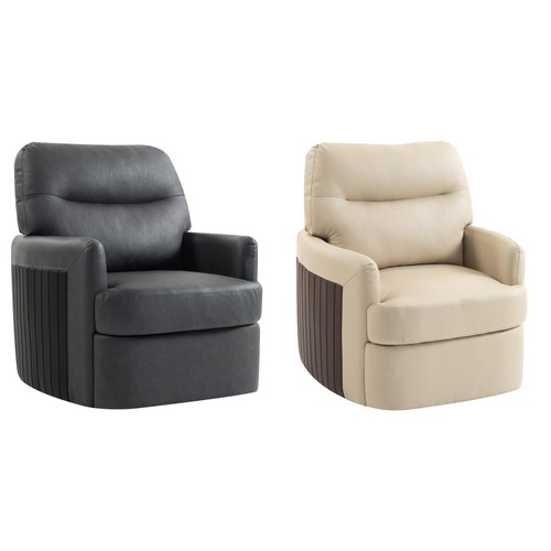 Homcom 360 swivel accent - 360°,