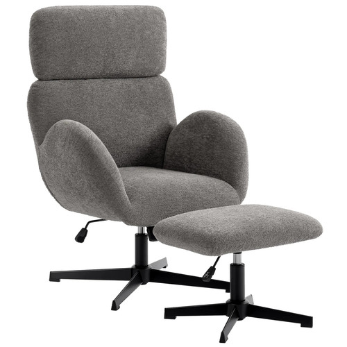 Homcom swivel armchair - homcom,