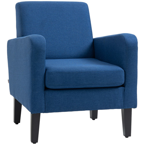 Homcom modern blue accent - homcom,