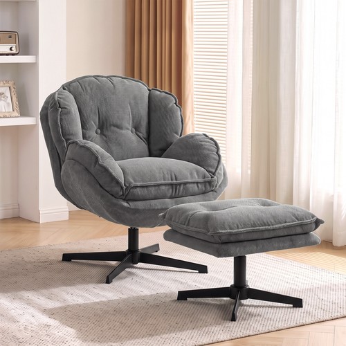 Armchair with adjustable - with,