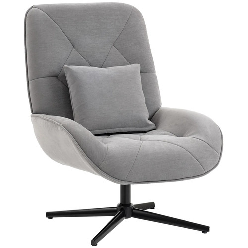 Homcom accent chair chenille - homcom,