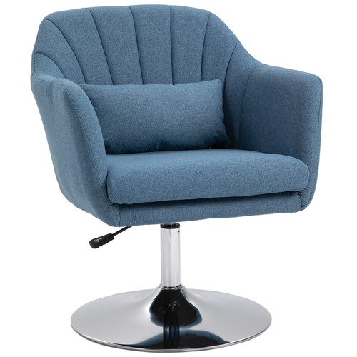 Swivel linen fabric accent - swivel,
