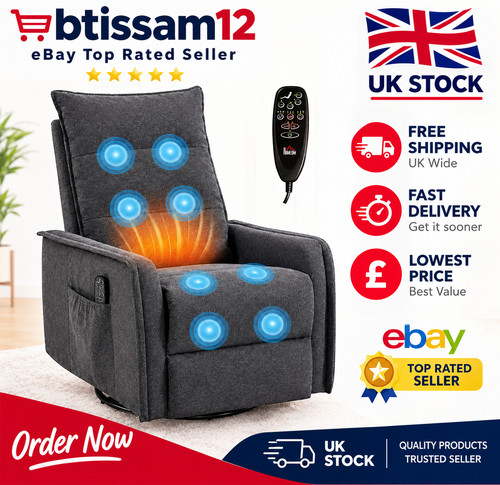 Homcom massage recliner - massage,