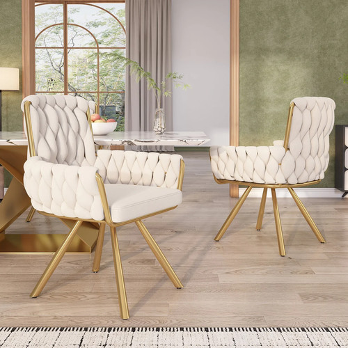 Set velvet swivel dining - swivel,