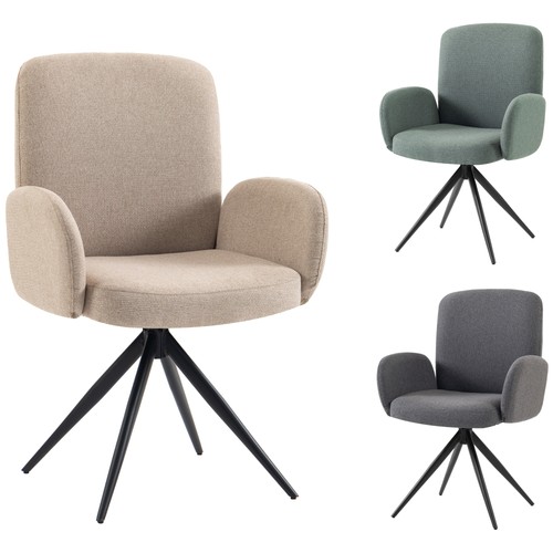 Swivel accent chair with - accent,