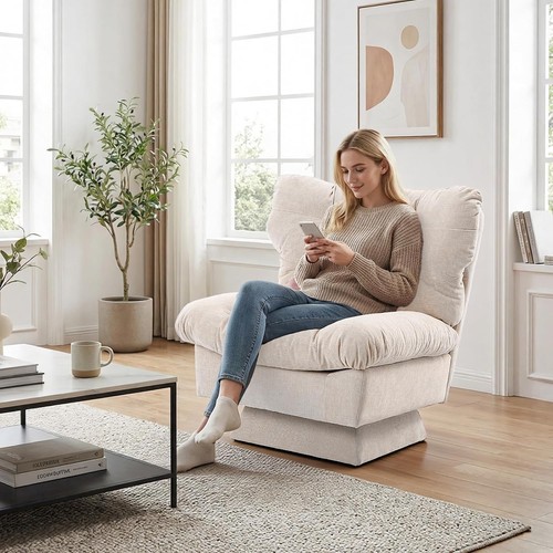 Oversized 360 swivel accent - oversized,