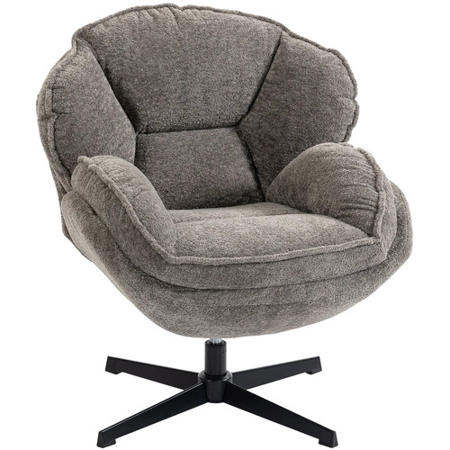 Homcom wingback swivel - wingback,