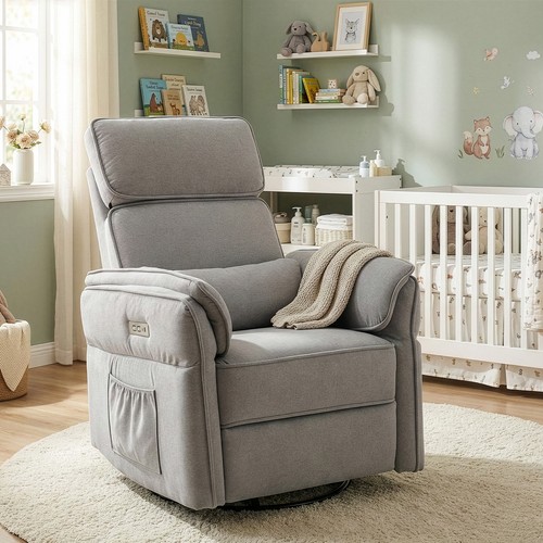 Swivel recliner chair - swivel, armchair